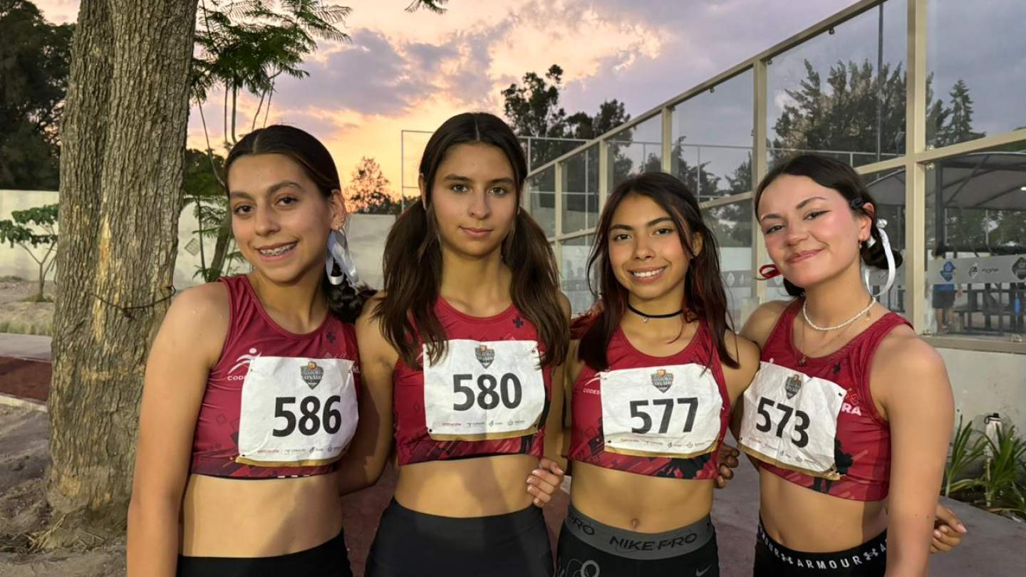 Alumnas de Cobach Sonora son subcampeonas en relevos en Juegos Nacionales Conade 2024